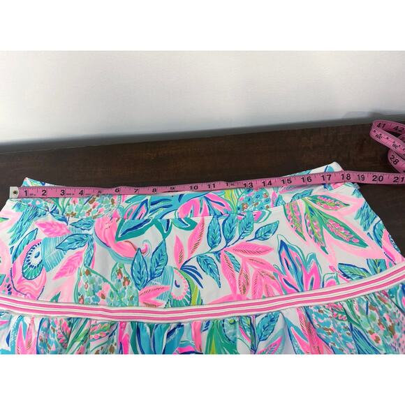Lilly Pulitzer Luxletic Dara Skort Toucan Do It Better XL Rare Print - Picture 8 of 9